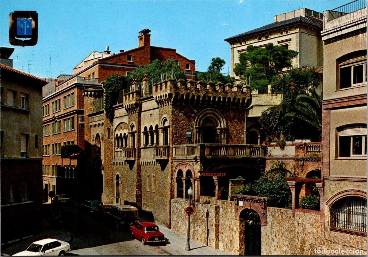 Postales: Barcelona - C/ Cop&eacute;rnico - Colegio Bienaventurada Virgen Mar&iacute;a - FISA E-1219 - 147x102mm