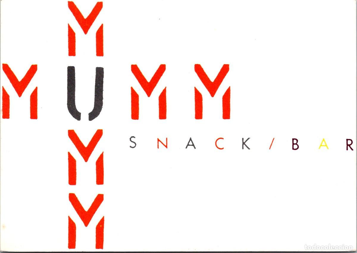 Postales: Barcelona - C/ Calvet - MUMM - Snack Bar - Postal - Sin datos - 150x105mm