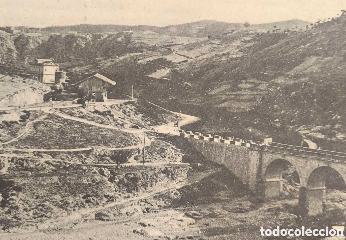 Postales: CAPELLADES ESTACI&Oacute; PONT CTRA. MARTORELL VISTA DE VALLBONA POSTAL ED. FRANCOL&Iacute; C. 1925
