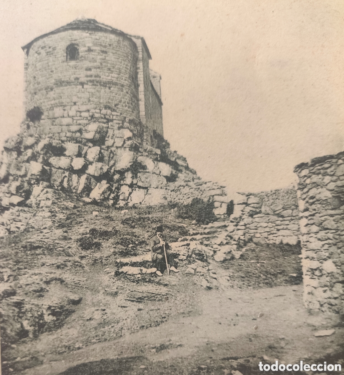 Postales: BELLVER ESGL&Eacute;SIA POSTAL FOTOTIPIA CERDANYA C. 1910