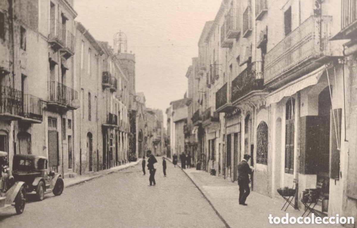 Postales: LA JONQUERA CARRER MAJOR POSTAL ANIMADA GIRONA C. 1930