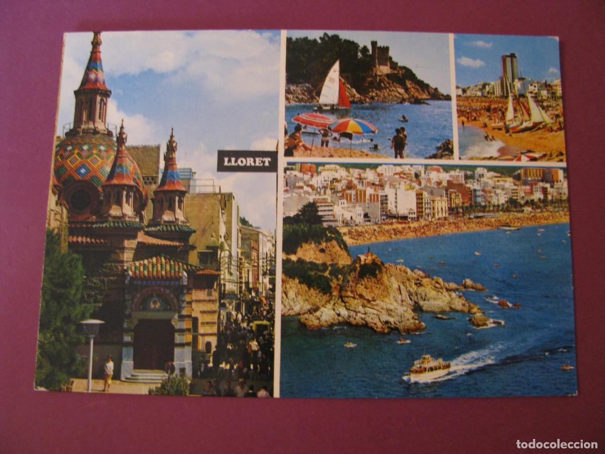 Postales: POSTAL DE LLORET. ED. FABREGAT. CIRCULADA