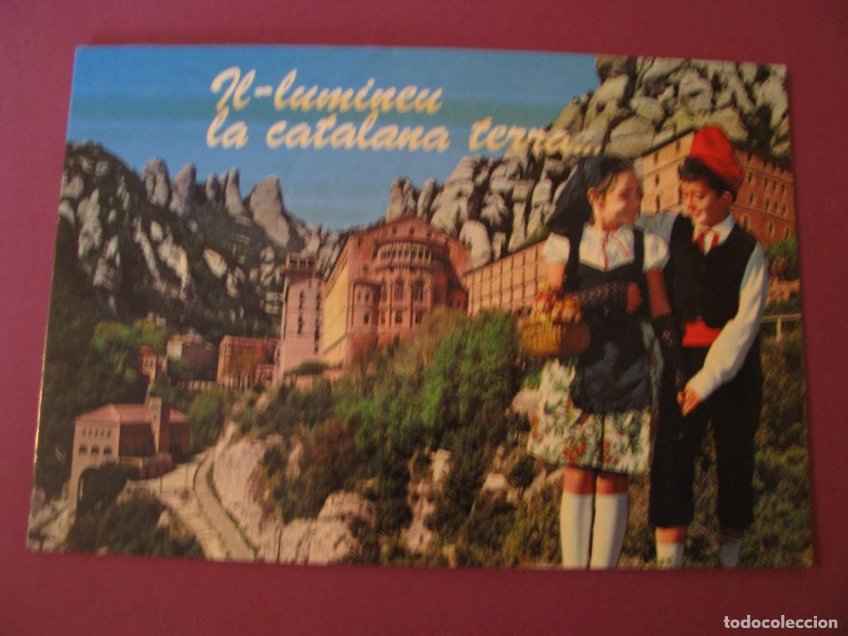 Postales: POSTAL DE MONTSERRAT. IL-LUMINEU LA CATALANA TERRA... POSTALES VIKINGO