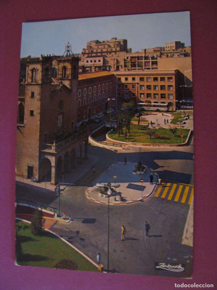 Postales: POSTAL DE BARCELONA. PLAZA CASTILLA. ZERKOWITZ. ESCRITA