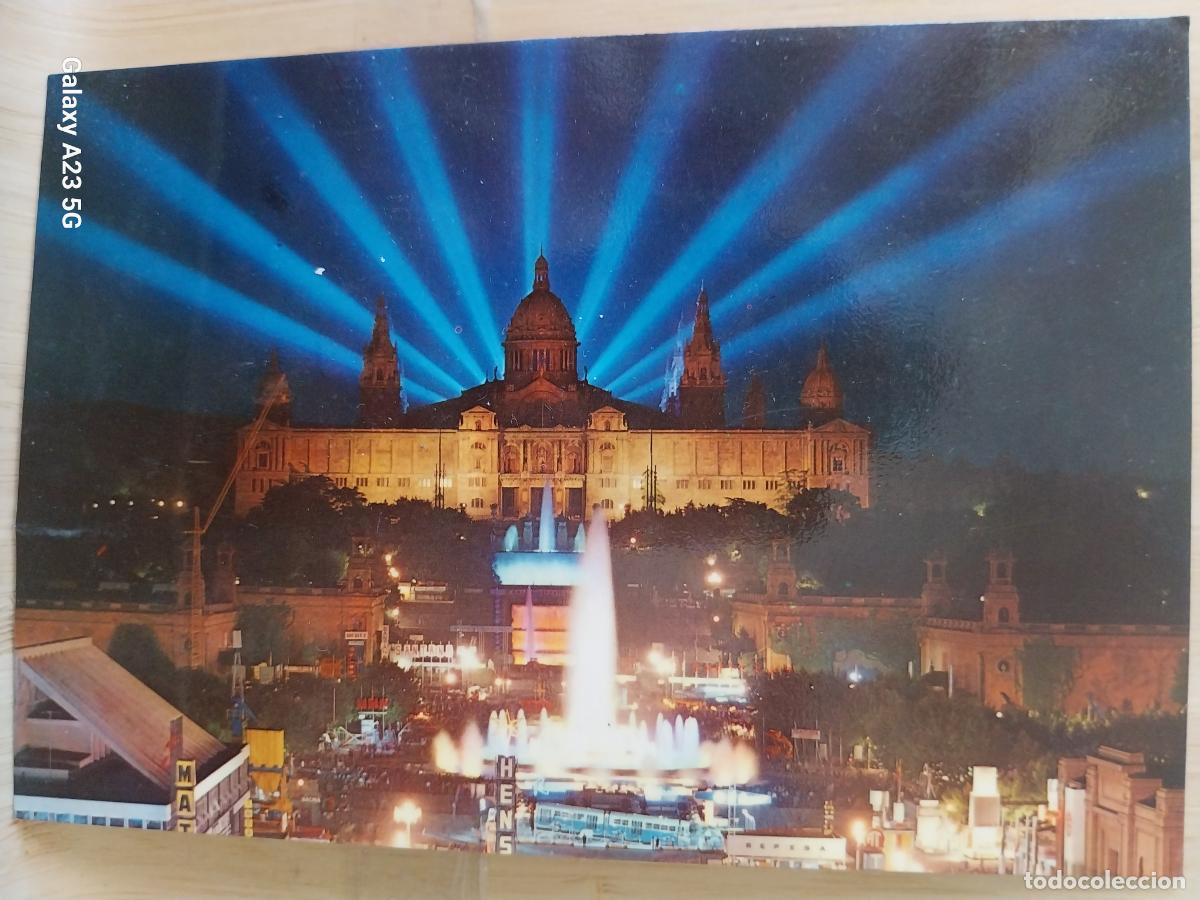 Postales: MONTJUICH BARCELONA FUENTE NOCTURNA ED ZERKOWITZ 2145 SC ORIGINAL