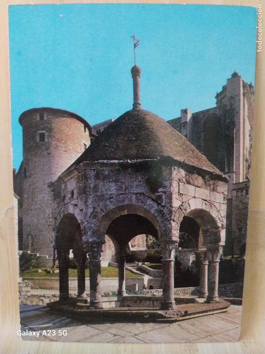 Postales: GERONA CUPULA BA&Ntilde;OS ARABES ED OSCAR COLOR 14 SC ORIGINAL