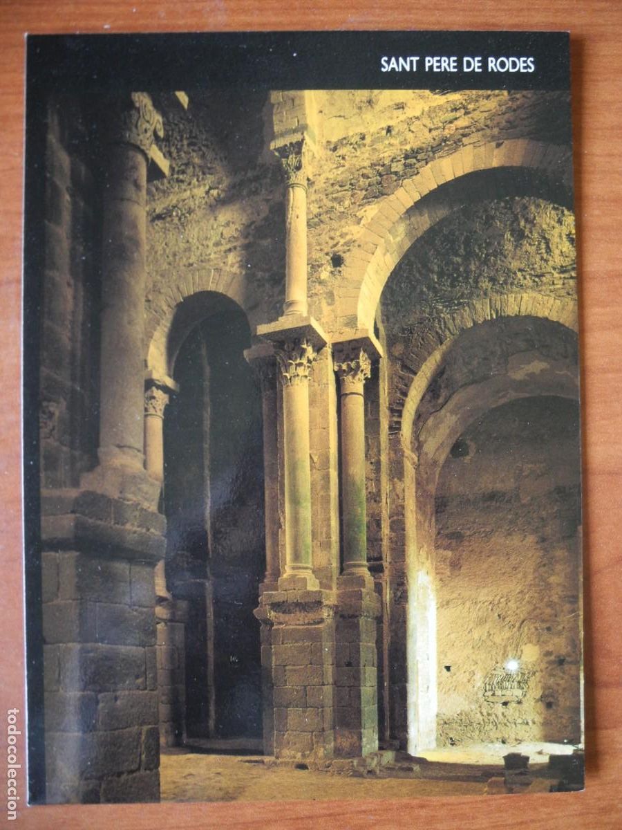 Postales: Monasterio de Sant Pere de Rodes. Iglesia Crucero. n. 7 Nueva