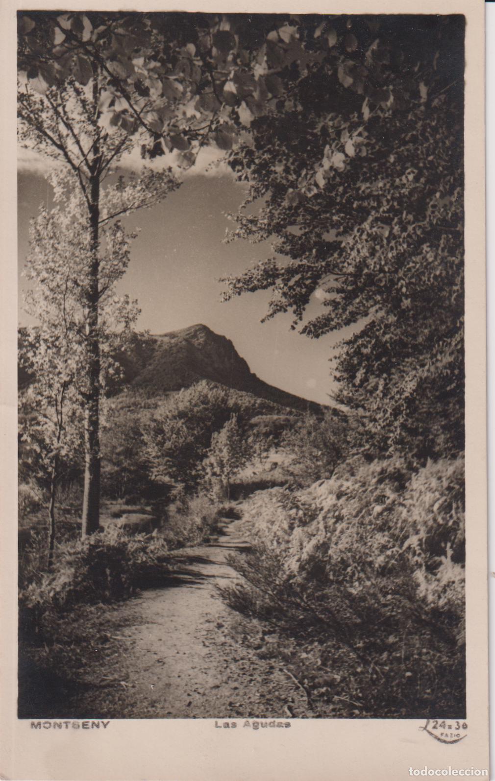 Postales: MONTSENY, LES AGUDES &ndash; FAZIO &ndash; ESCRITA 1946
