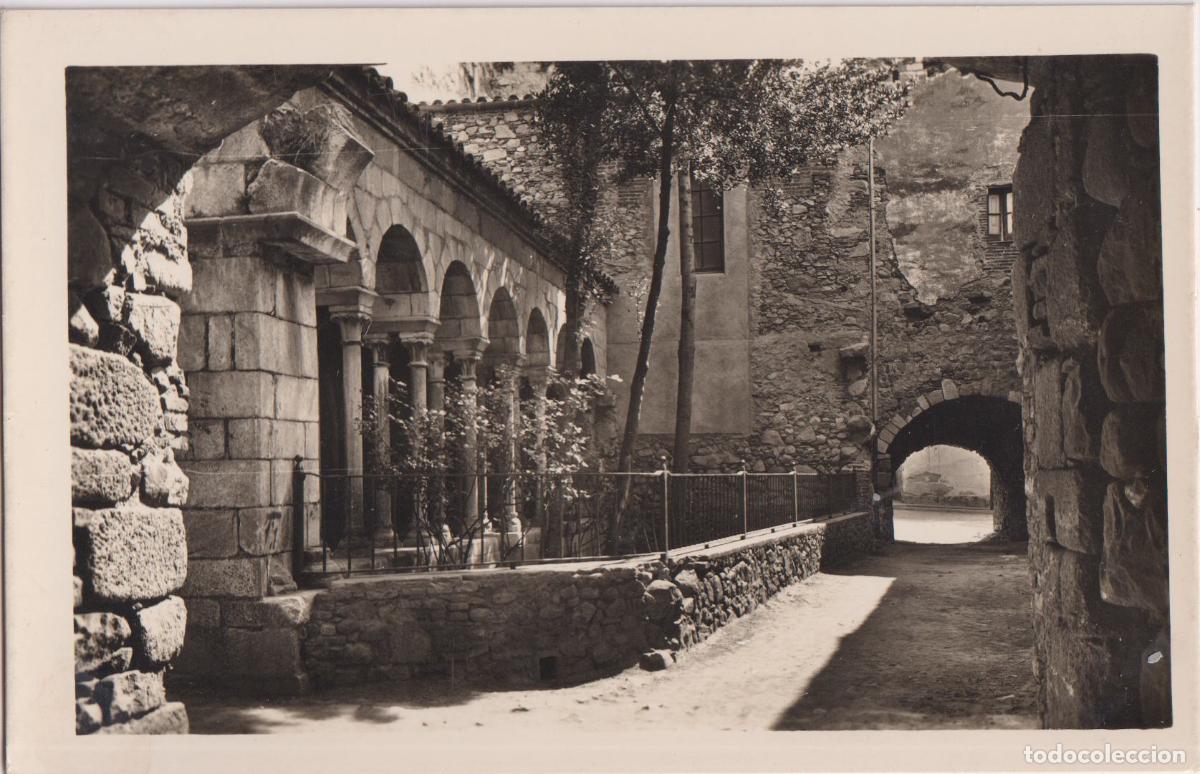 Postales: BREDA (GIRONA) CLAUSTRO DE LA ABADIA &ndash; TARJETA POSTAL - S/C