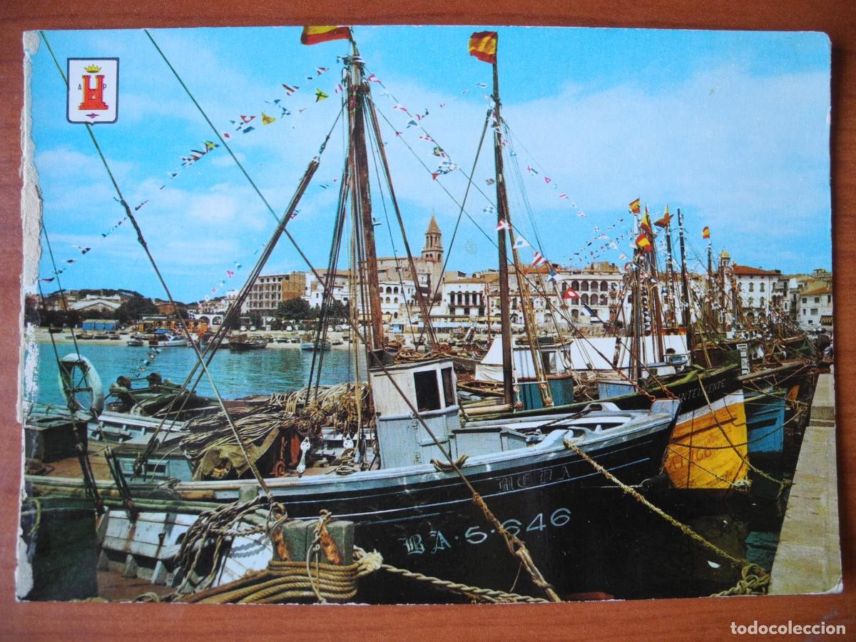 Postales: Palam&oacute;s. Puerto. Vista general. Ed. Soberanas n. 215. Sin circular.