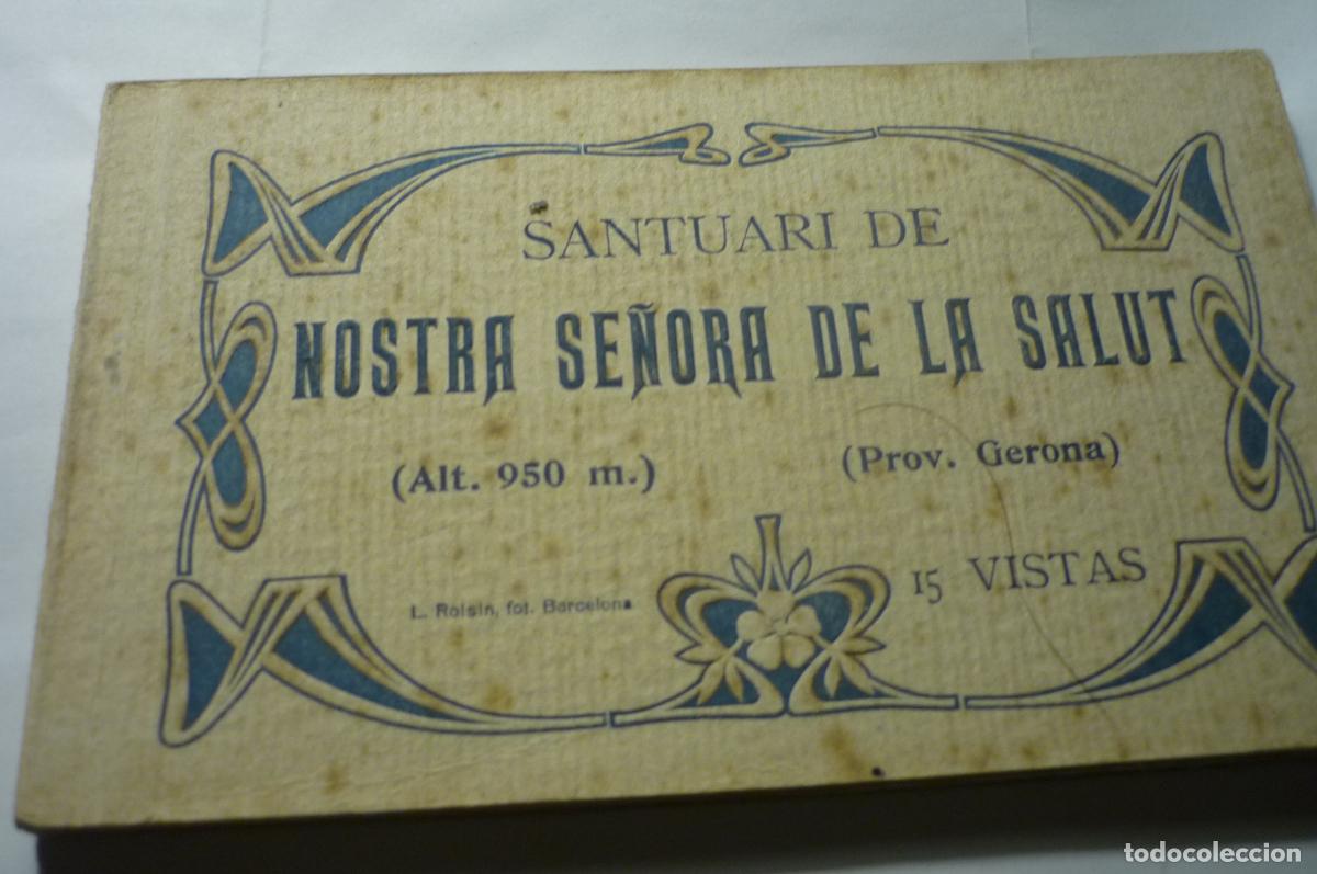 Postales: carpeta 15 fotos santurio ntra.sra.salud -gerona cm