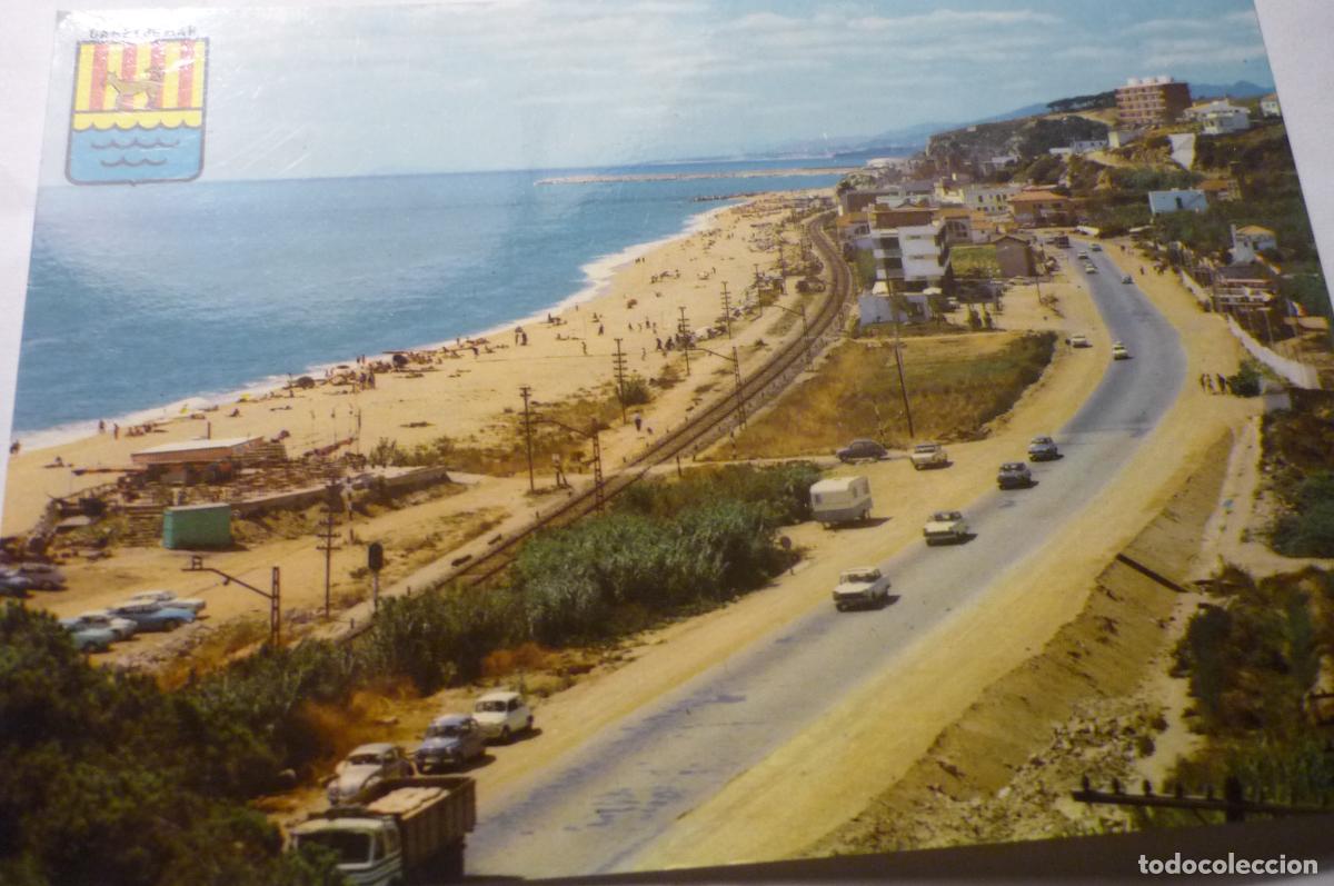 Postales: postal canet de mar .-parcial cm