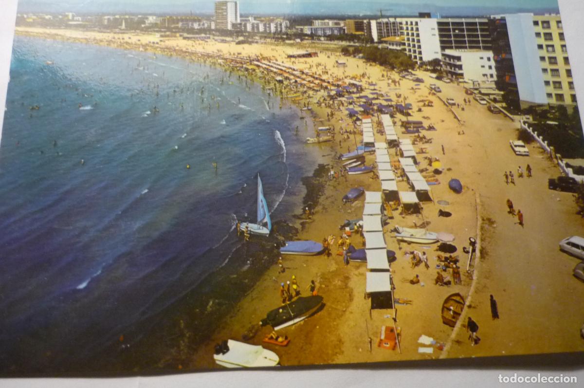 Postales: postal salou panoramica playa cm
