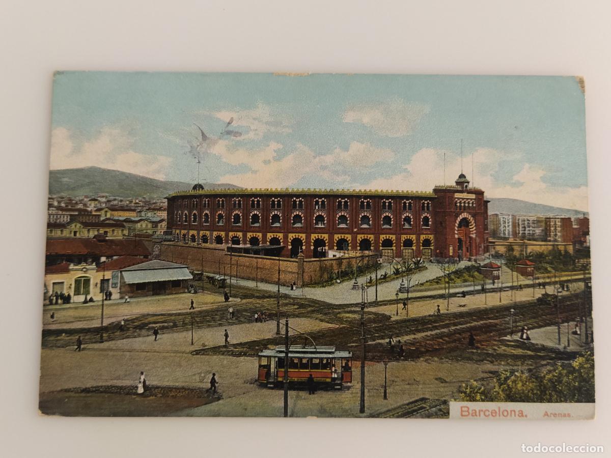 Postales: BARCELONA - ARENAS - PLAZA DE TOROS - EDITOR JAIME VI&Ntilde;AS - POSTAL ANTIGUA -(116.328)