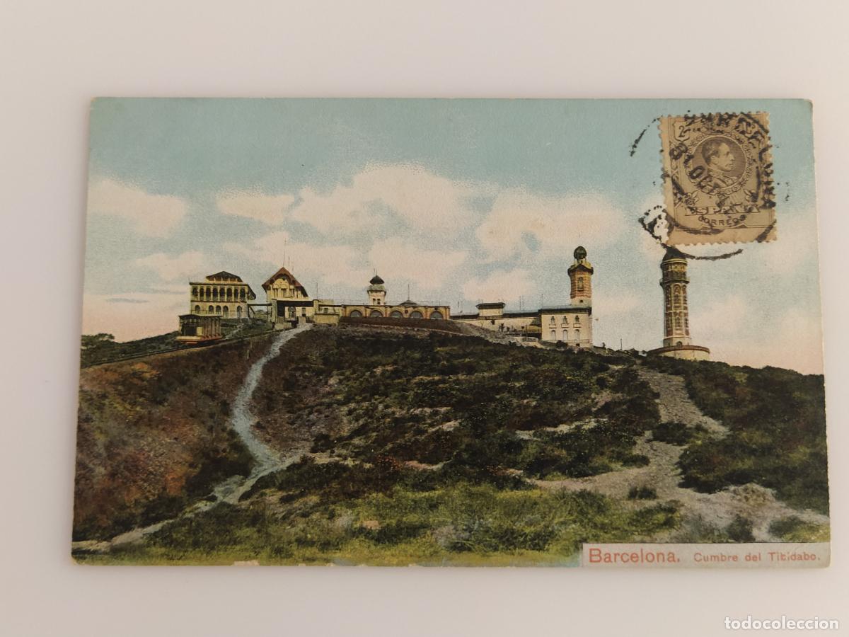 Postales: BARCELONA - CUMBRE DEL TIBIDABO - EDITOR JAIME VI&Ntilde;AS - POSTAL ANTIGUA -(116.329)
