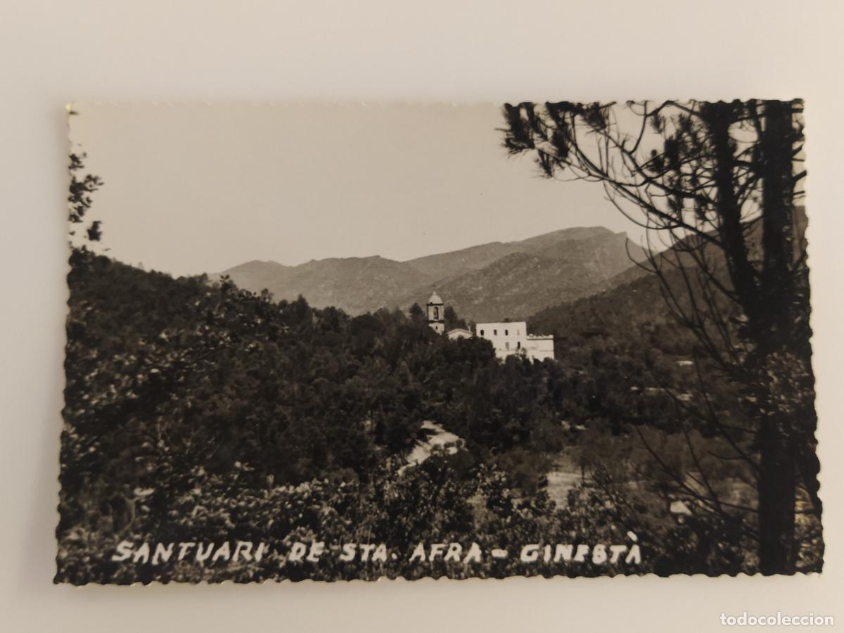 Postales: SANTUARI DE STA AFRA - GINEST&Agrave; - POSTAL ANTIGUA -(116.364)