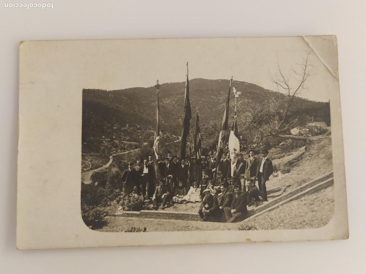 Postales: GRUP D'EXCURSIONISTES CATALA - CATALUNYA - FOTOGRAFICA - POSTAL ANTIGUA -(116.395)