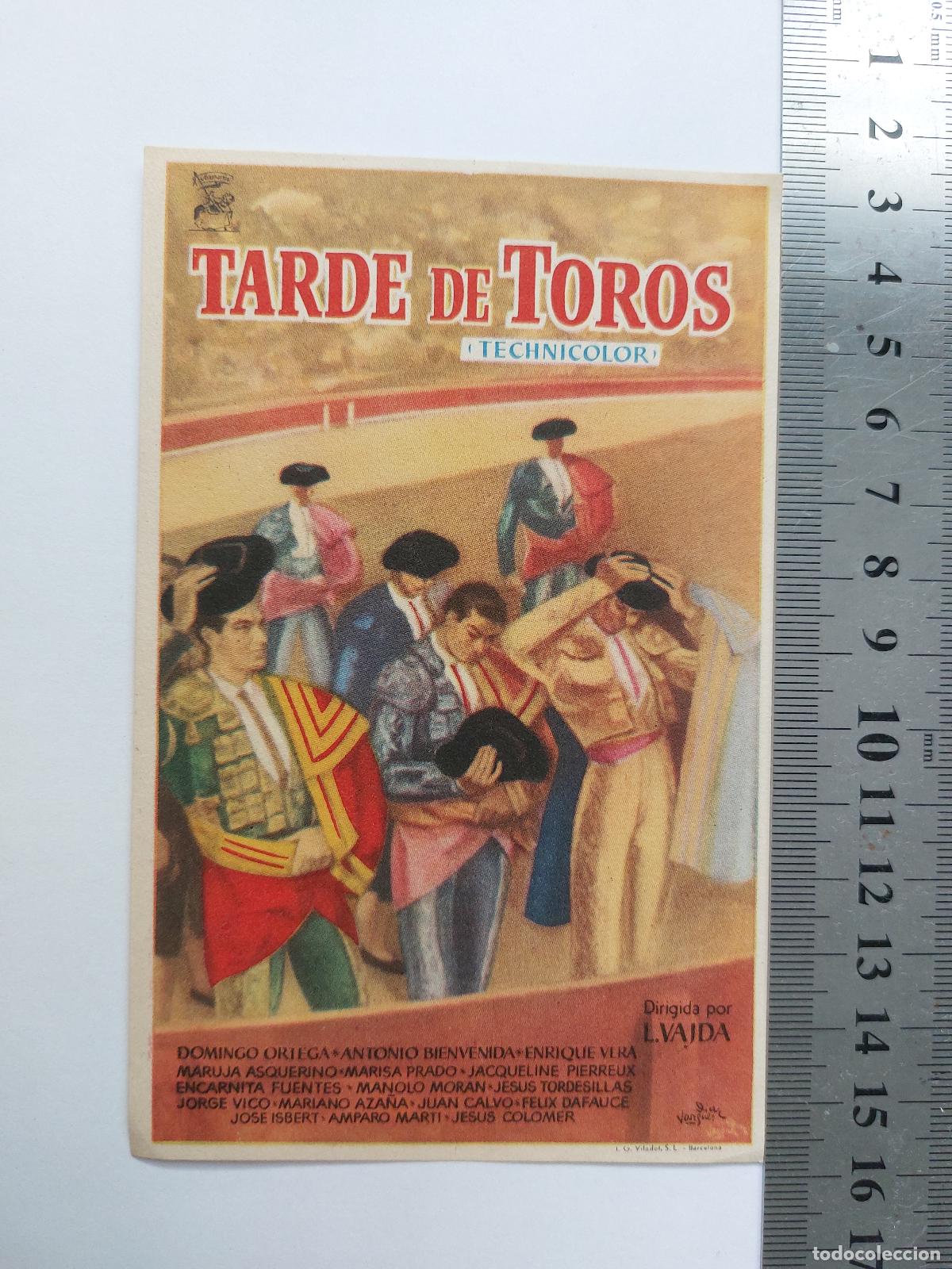 Postales: Estampa de la Pel&iacute;cula Tarde de Toros