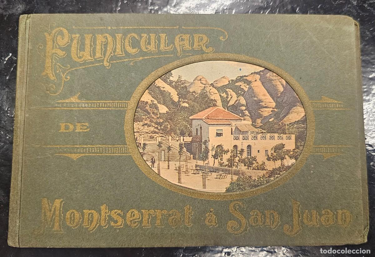 Postales: Funicular de Montserrat a Sant Juan