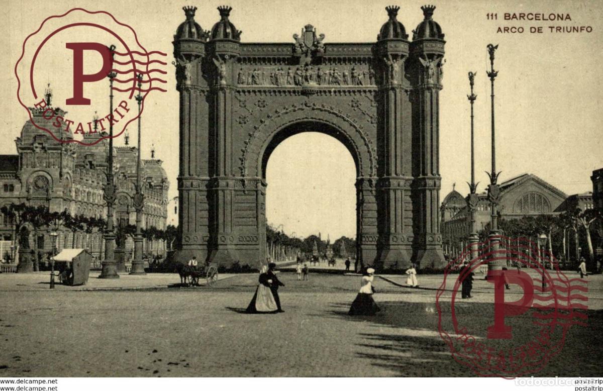 Postales: ARCO DE TRIUNFO - BARCELONA