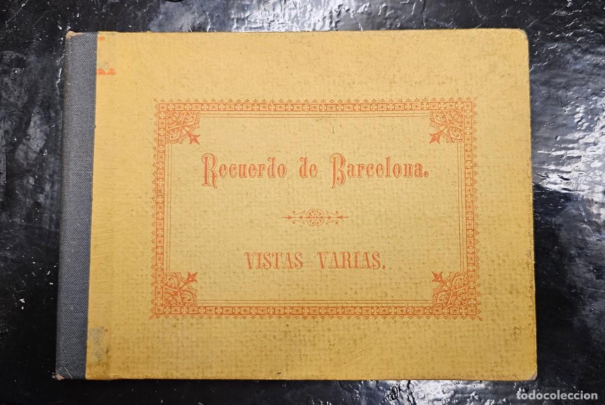 Postales: Recuerdo de Barcelona. Vistas varias