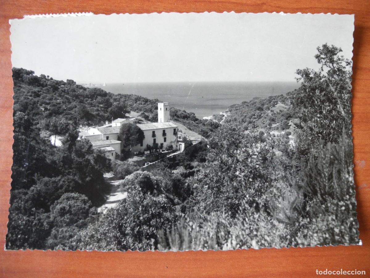 Postales: Costa Brava. Begur. Alberge del S.E.U. Escrita con sello.