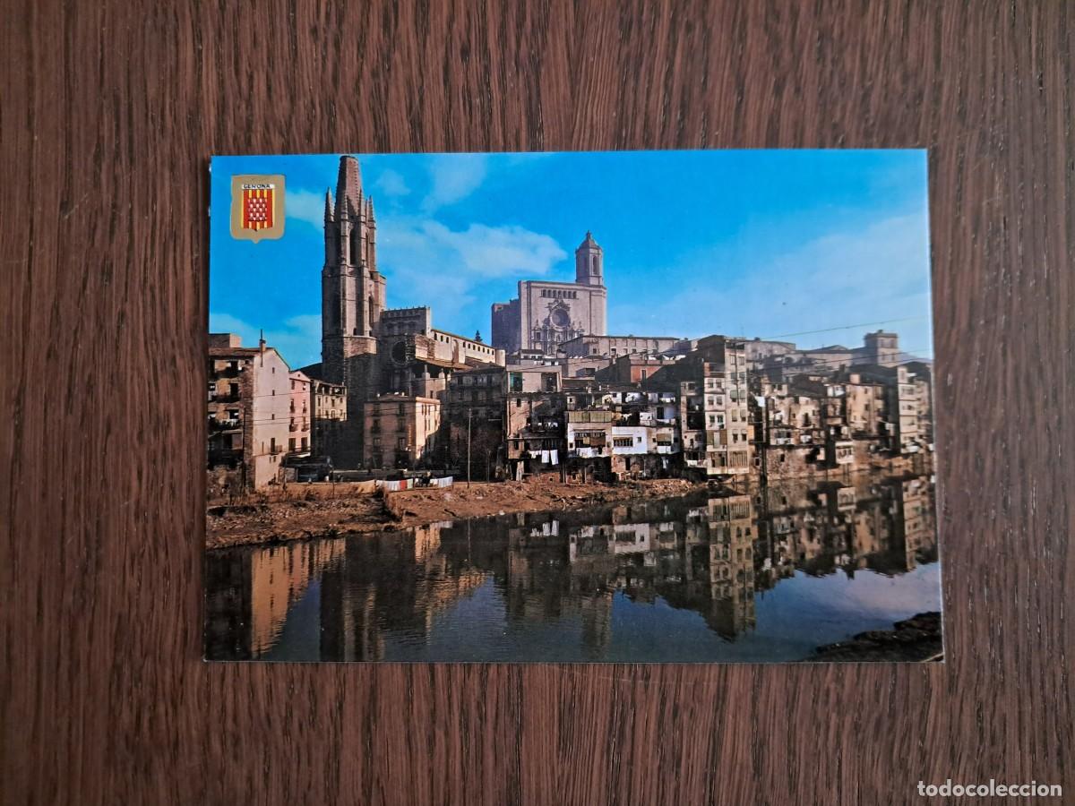 Postales: postal de Espa&ntilde;a, Girona, vista parcial sobre el r&iacute;o O&ntilde;ar, n&ordm; 29.