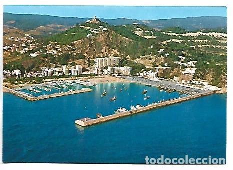 Postales: VISTA AEREA DEL PUERTO.- COSTA BRAVA, BLANES