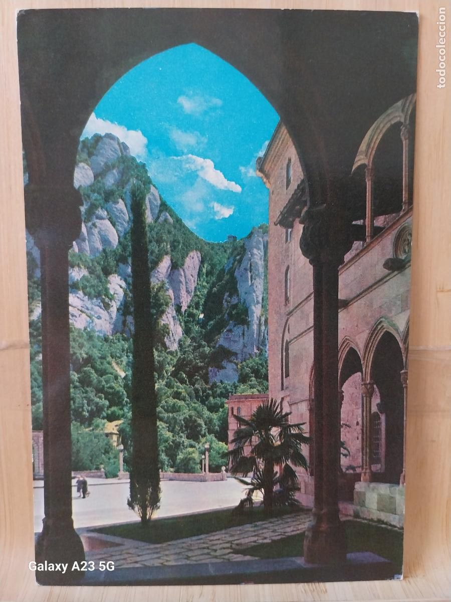 Postales: MONTSERRAT CLAUSTRO ED MONASTERIO H 46 SC ORIGINAL