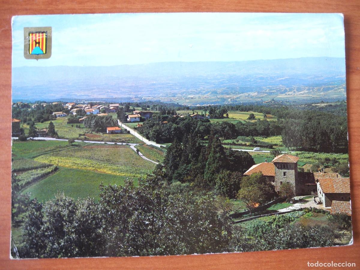 Postales: Cantonigros. Barcelona. Vista general. Escudo de oro 5381. Escrita con sello.