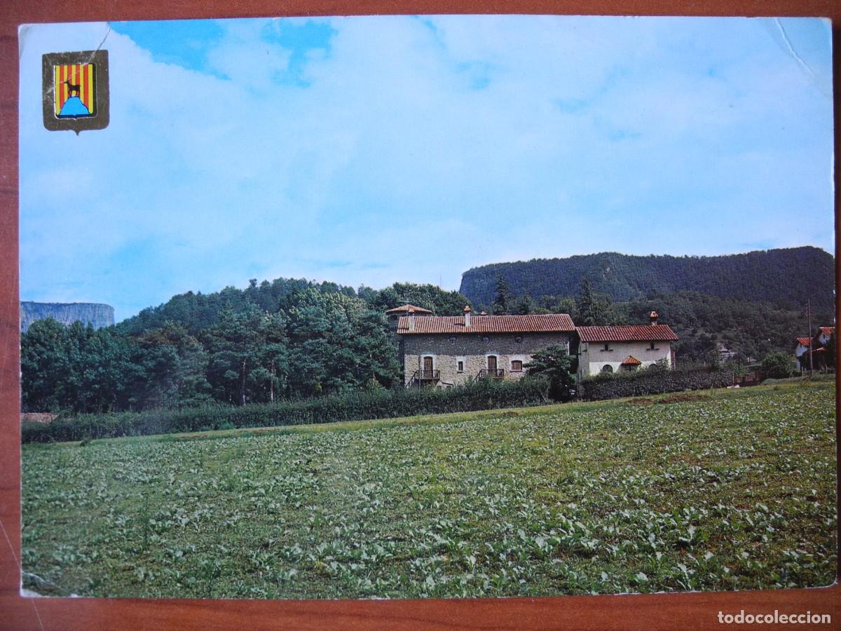 Postales: Cantonigros. Barcelona. Vista parcial. Escudo de oro 5382. Escrita con sello.