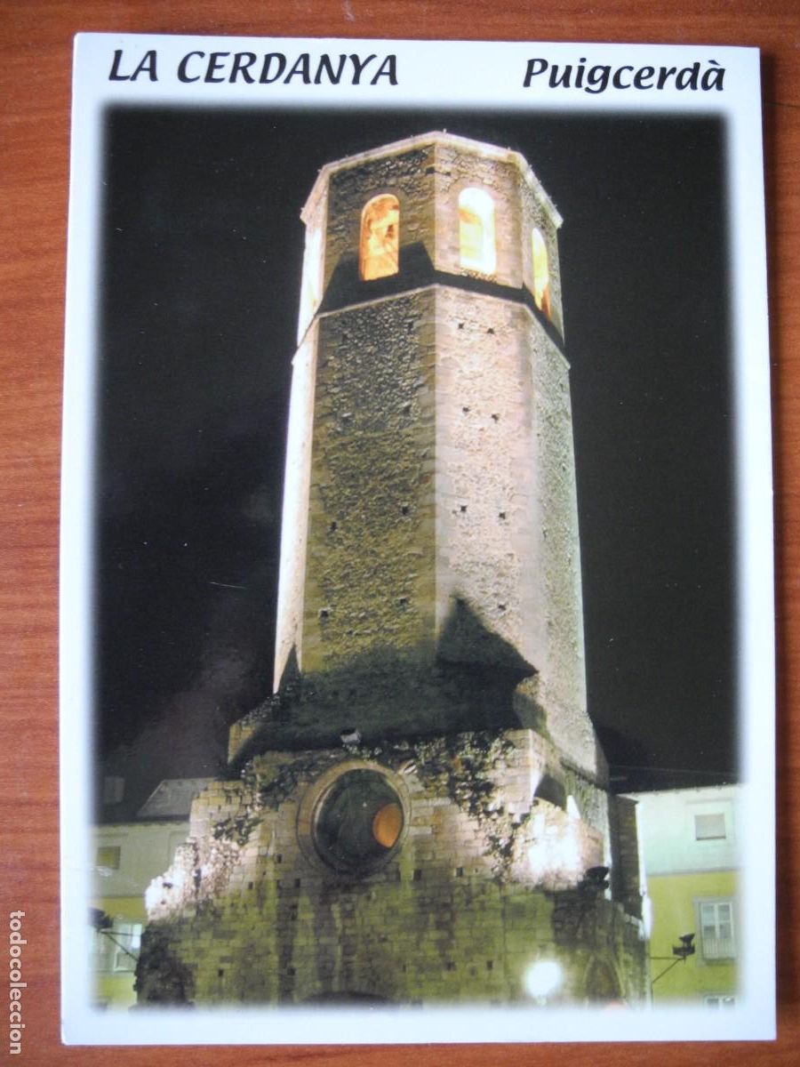 Postales: La Cerdanya. Puigcerd&agrave;. Ed. Campa&ntilde;&aacute; n. 2774. Escrita con sello.