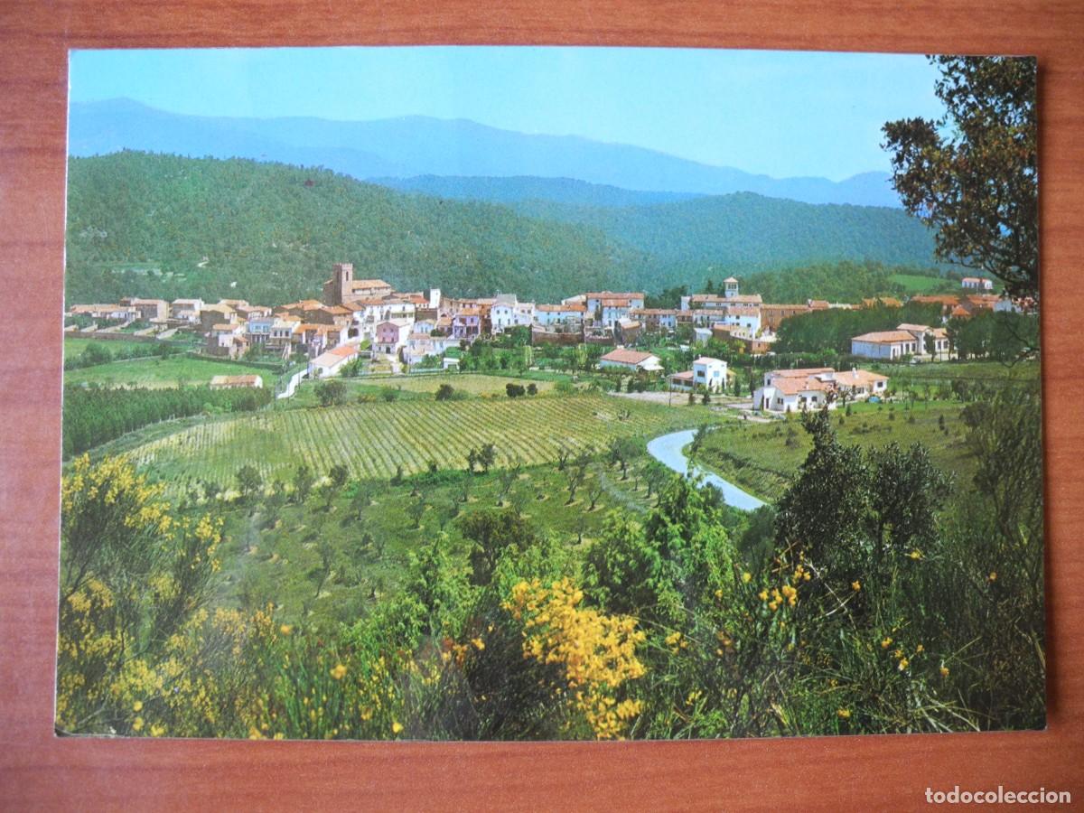 Postales: Darnius. Vista general. Escrita con sello 1981.