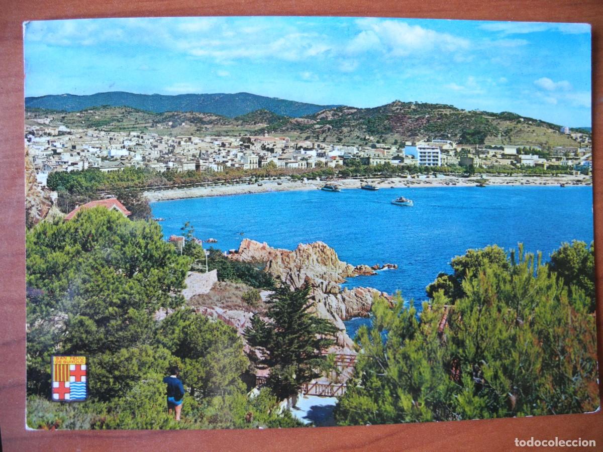 Postales: Sant Feliu de Guixols. Vista general Ed. Soberanas n. 73. Circulada 1961.