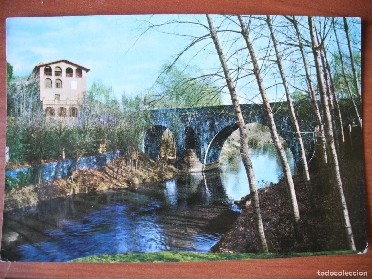 Postales: Olot. Puente de San Roque. Ed. Soberanas n. 3. Escrita 1962