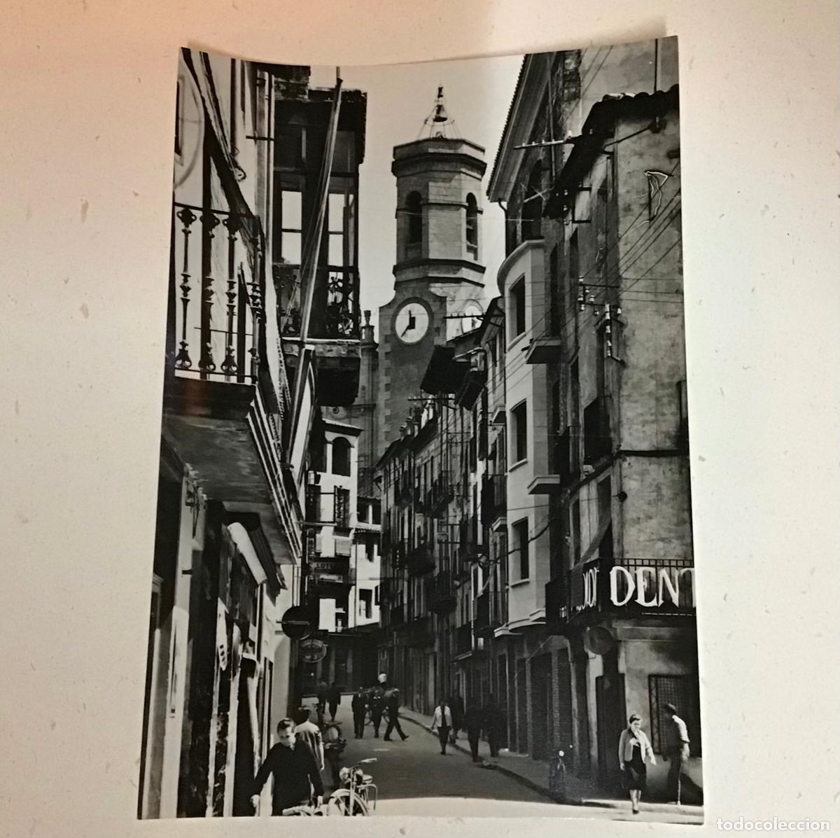 Postales: OLOT- CALLE DE SAN RAFAEL, POSTAL FOTOGR&Aacute;FICA A&Ntilde;OS 60