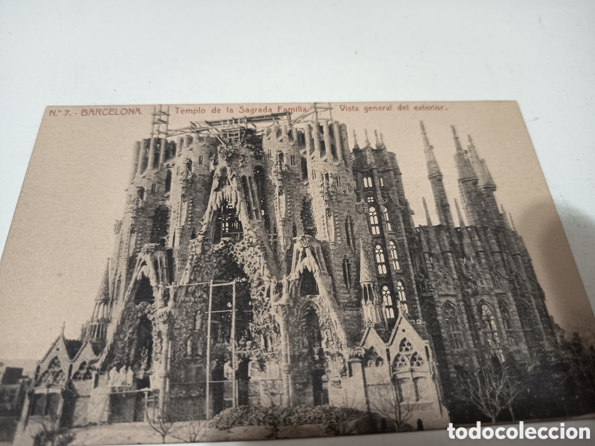 Postales: Templo Sagrada familia herederos vda Pla