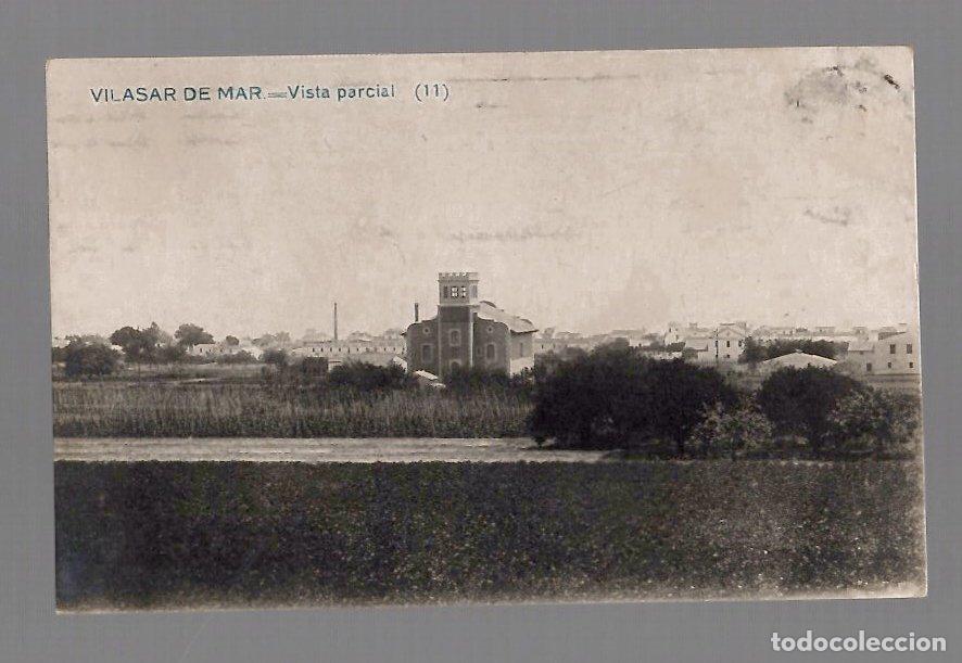 Postales: TARJETA POSTAL VILASAR DE MAR VISTA PARCIAL 11. A&Ntilde;O 1913