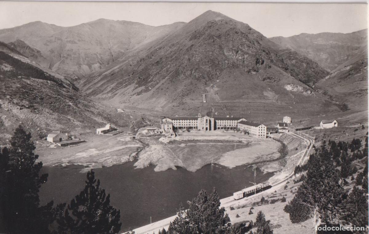 Postales: NURIA (GIRONA) VISTA DEL SANTUARIO DESDE EL VIA CRUCIS - A.ZERKOWITZ 10598 - S/C