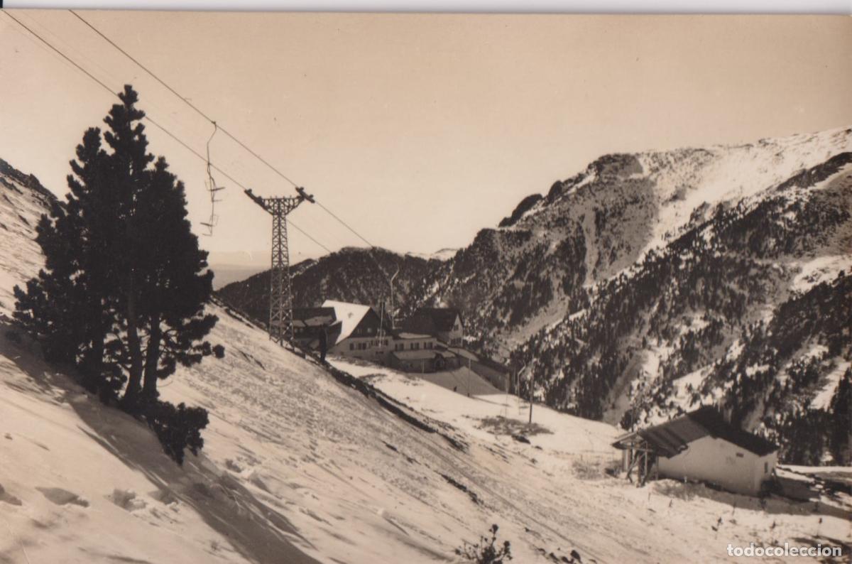 Postales: NURIA (GIRONA) ALBERGUE RESIDENCIA DE LA E. y D. - A.ZERKOWITZ 10635 - CIRCULADA 1958