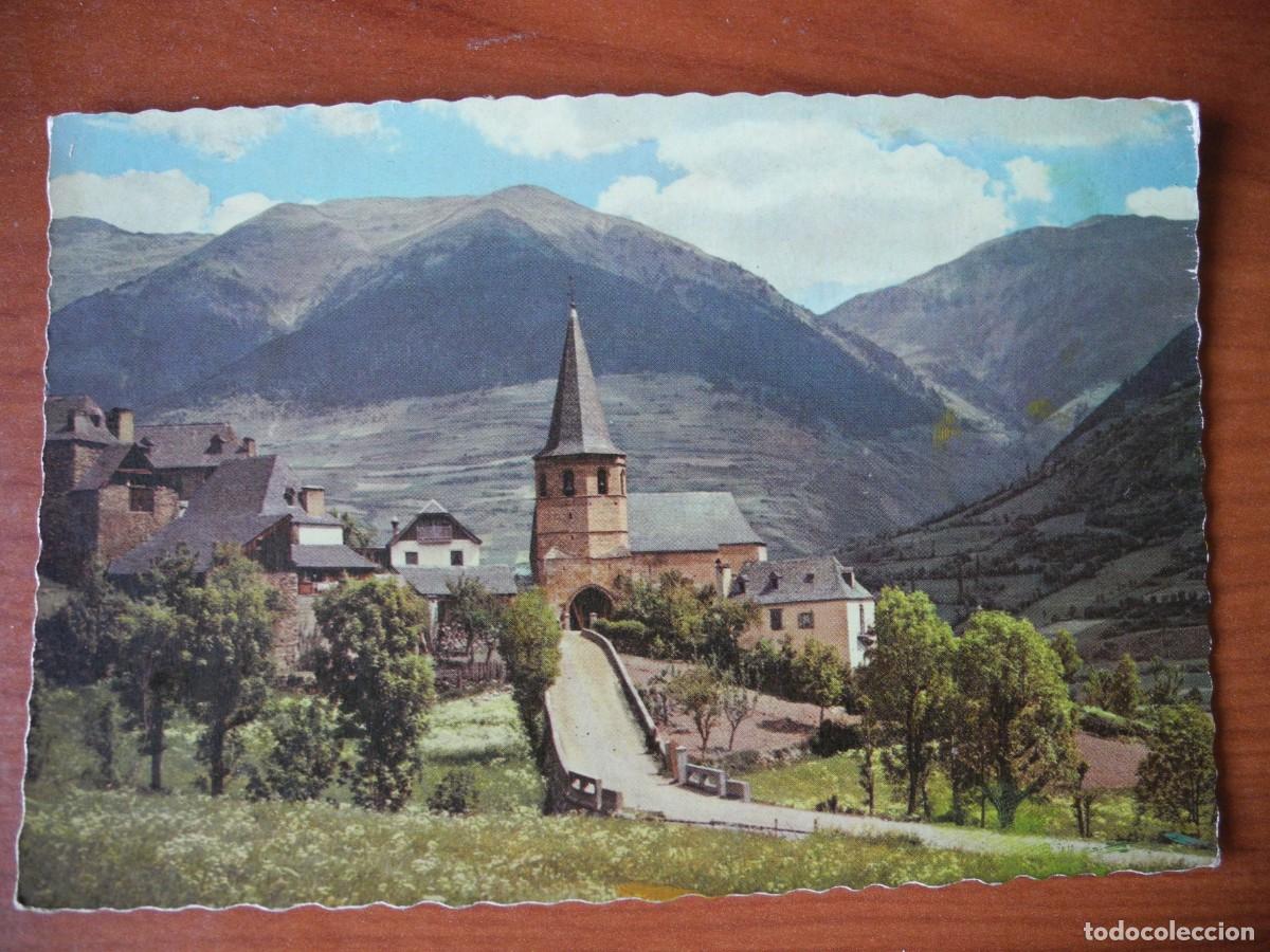 Postales: Valle de Aran. Paisaje desde Gausach. Ed. Garcia Garrabella n. 5004. Nueva