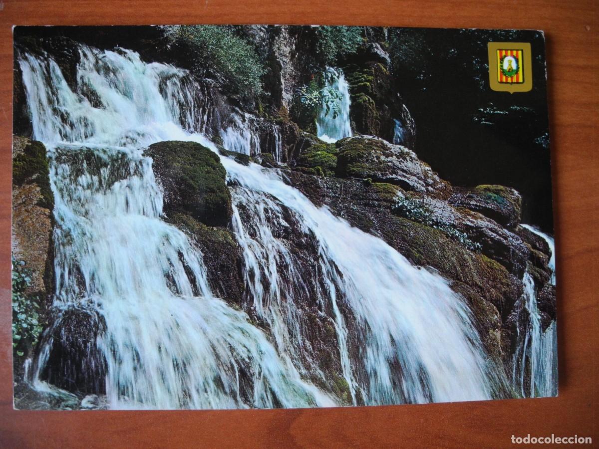 Postales: Castellar de N'Hug. Fonts del Llobregat. Ed. Escudo de Oro n. 3570. Escrita.