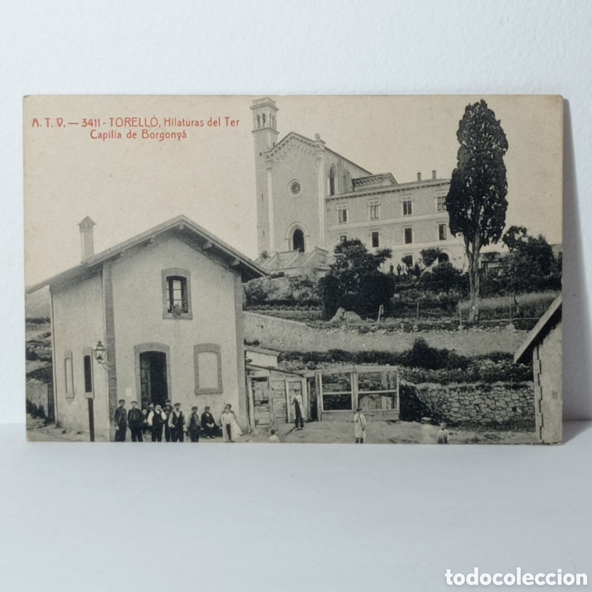 Postales: TORELL&Oacute;, HILATURAS DEL TER. ED A.TOLDR&Aacute; VIAZO (BARCELONA)