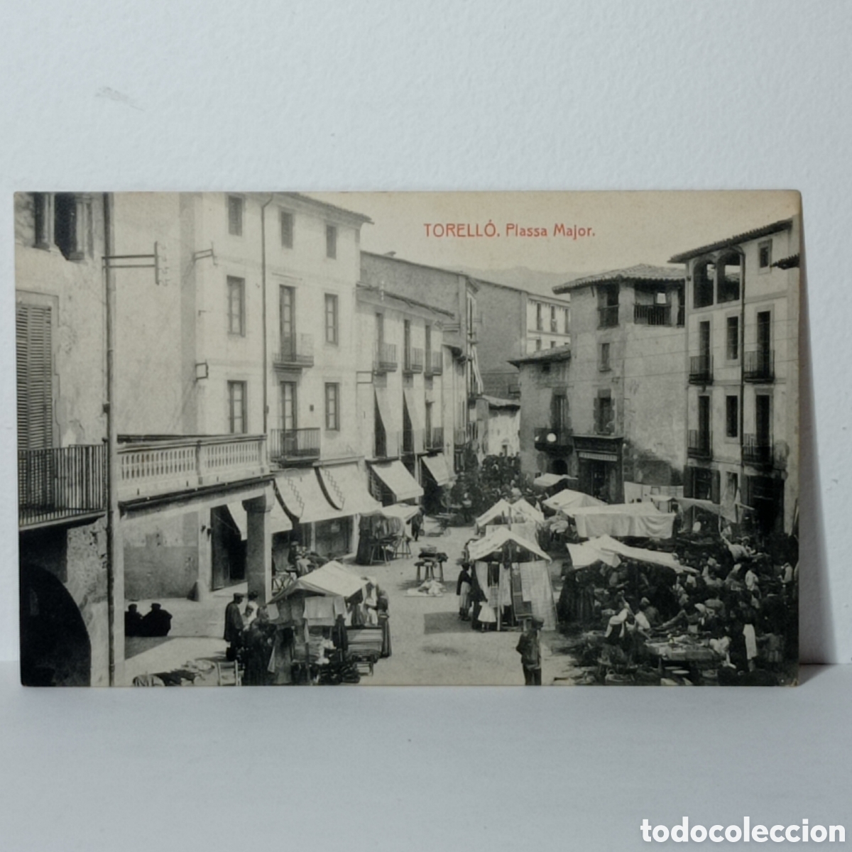 Postales: TORELL&Oacute;, PLASSA MAJOR. ED. J.MADIROLAS (TORELL&Oacute;) - THOMAS (BARCELONA)