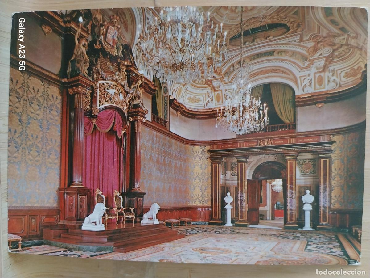 Postales: PEDRALBES PALACIO SALON DEL TRONO ED FISA 7 SC ORIGINAL