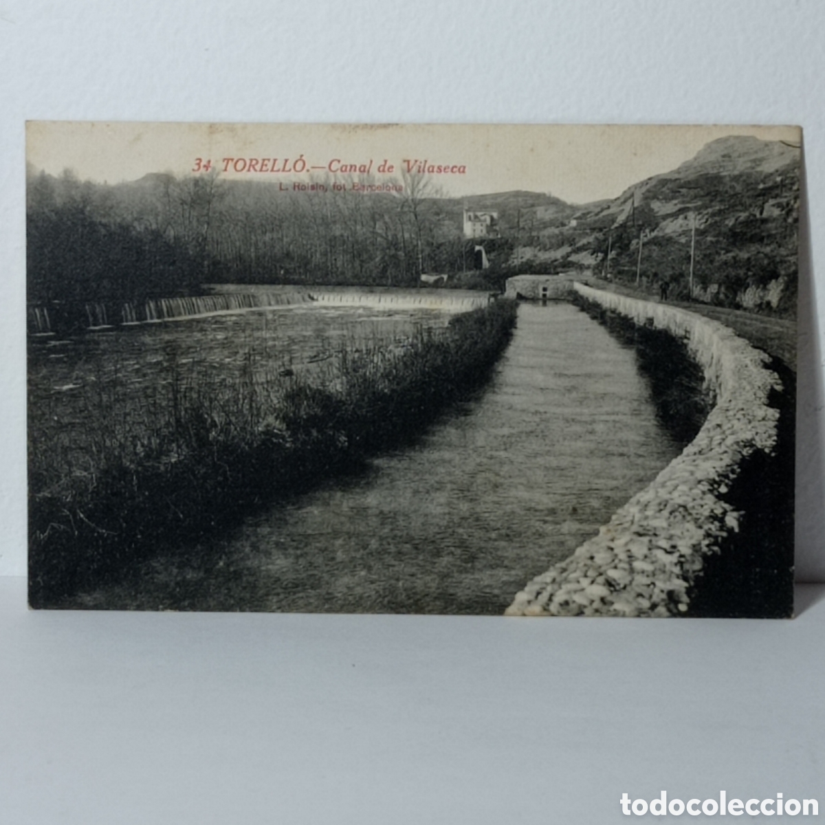Postales: TORELL&Oacute;, CANAL DE VILASECA