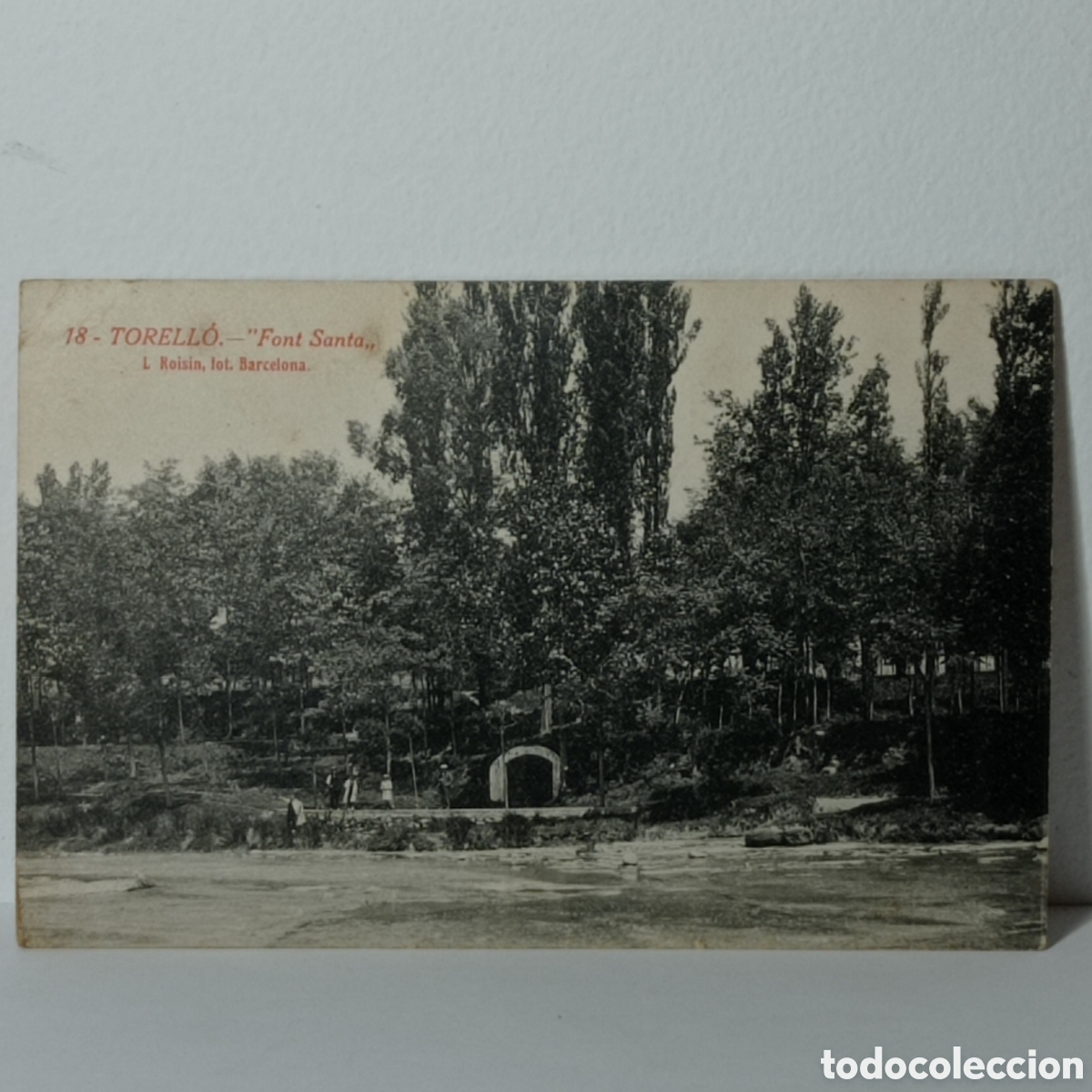 Postales: TORELL&Oacute;, FONT SANTA.