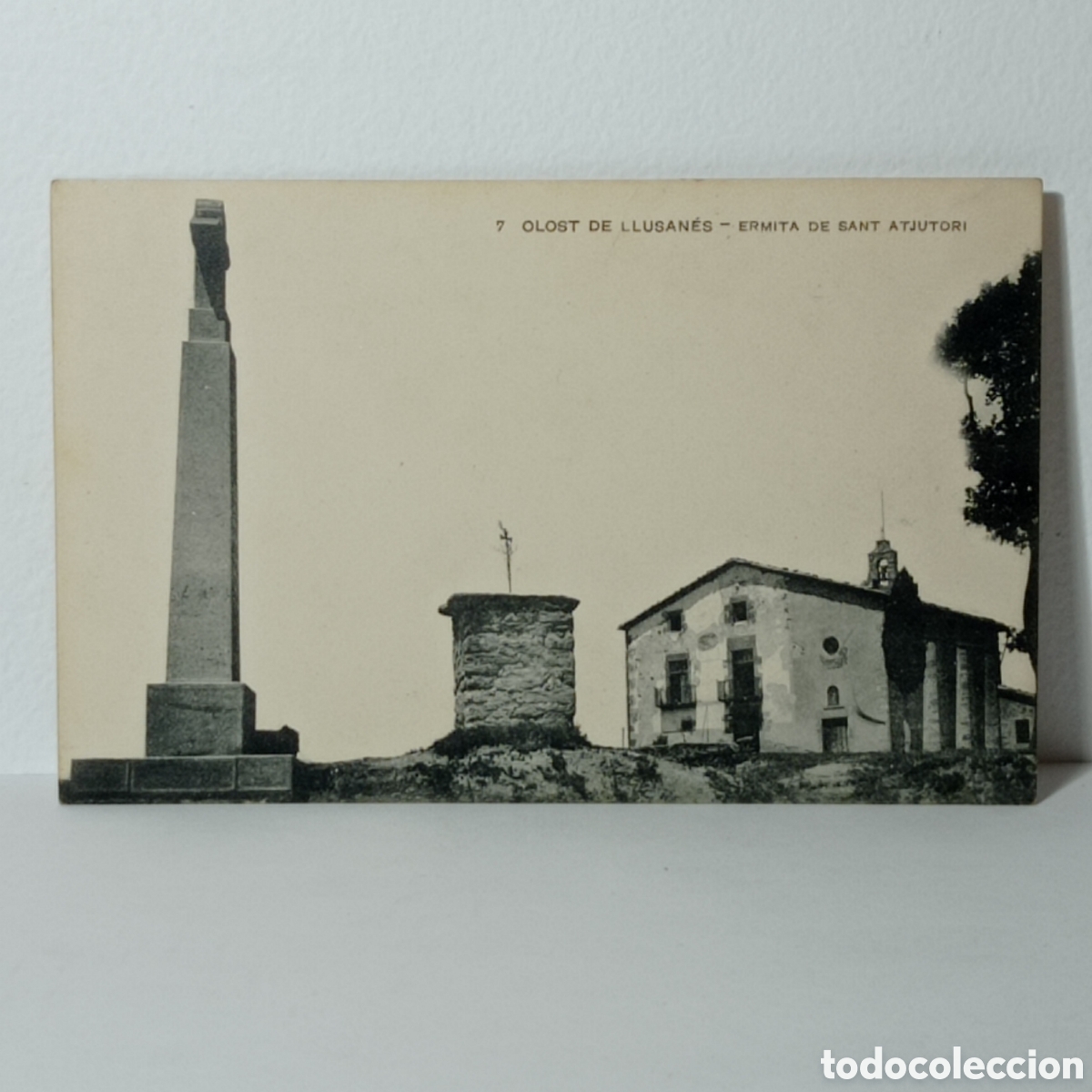 Postales: OLOST DE LLUSAN&Eacute;S, ERMITA DE SANT ATJUTORI