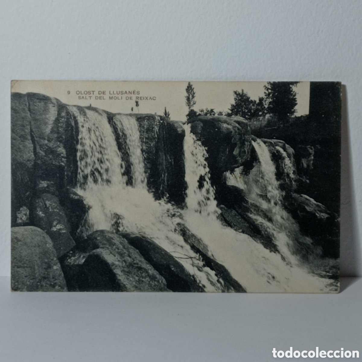 Postales: OLOST DE LLUSAN&Eacute;S, SALT DEL MOL&Iacute; DE REIXAC