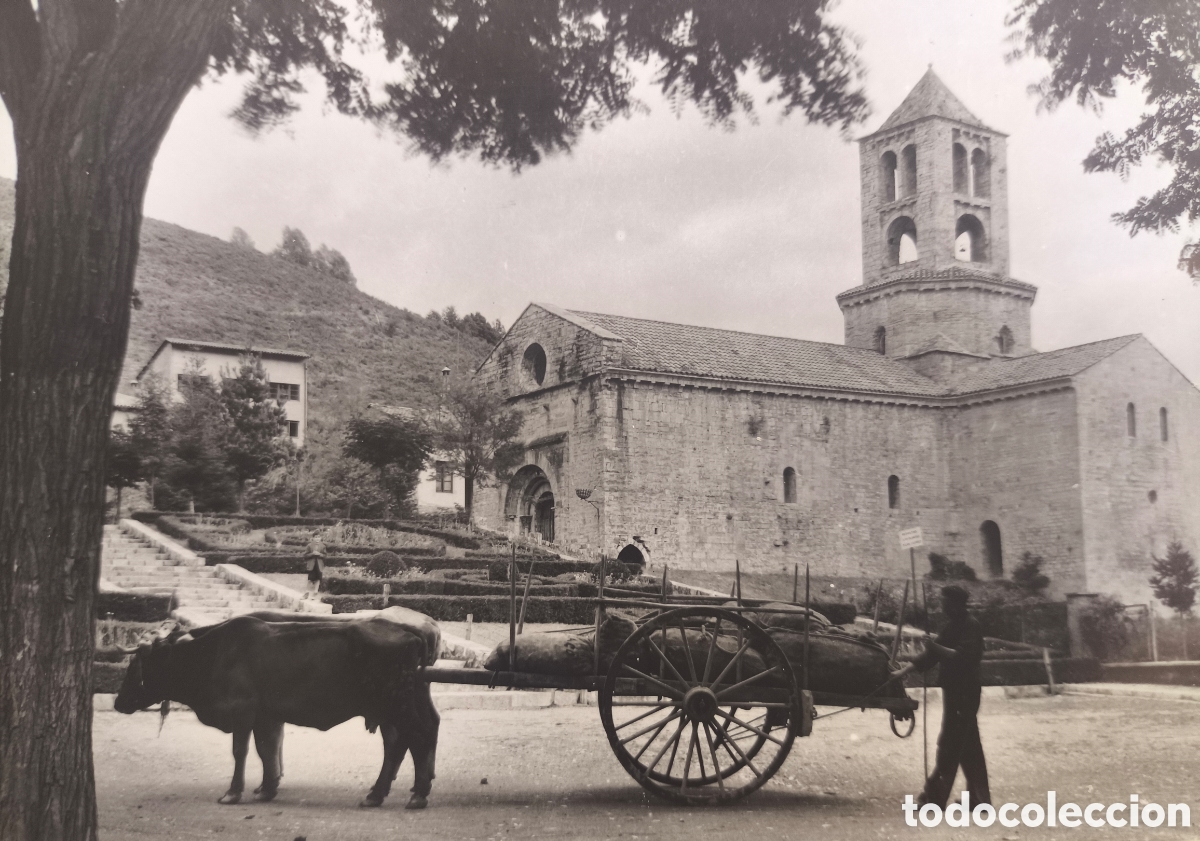 Postales: CAMPRODON CARRER MONESTIR POSTAL FOTOGR&Aacute;FICA FOTOGRAF&Iacute;A V. PLANESAS RIPOLL&Egrave;S GERONA GIRONA C. 1960
